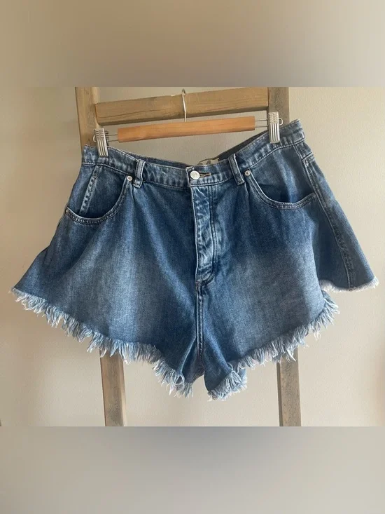 Free People Harlie Denim Shorties size 31 - Picture 6 of 6